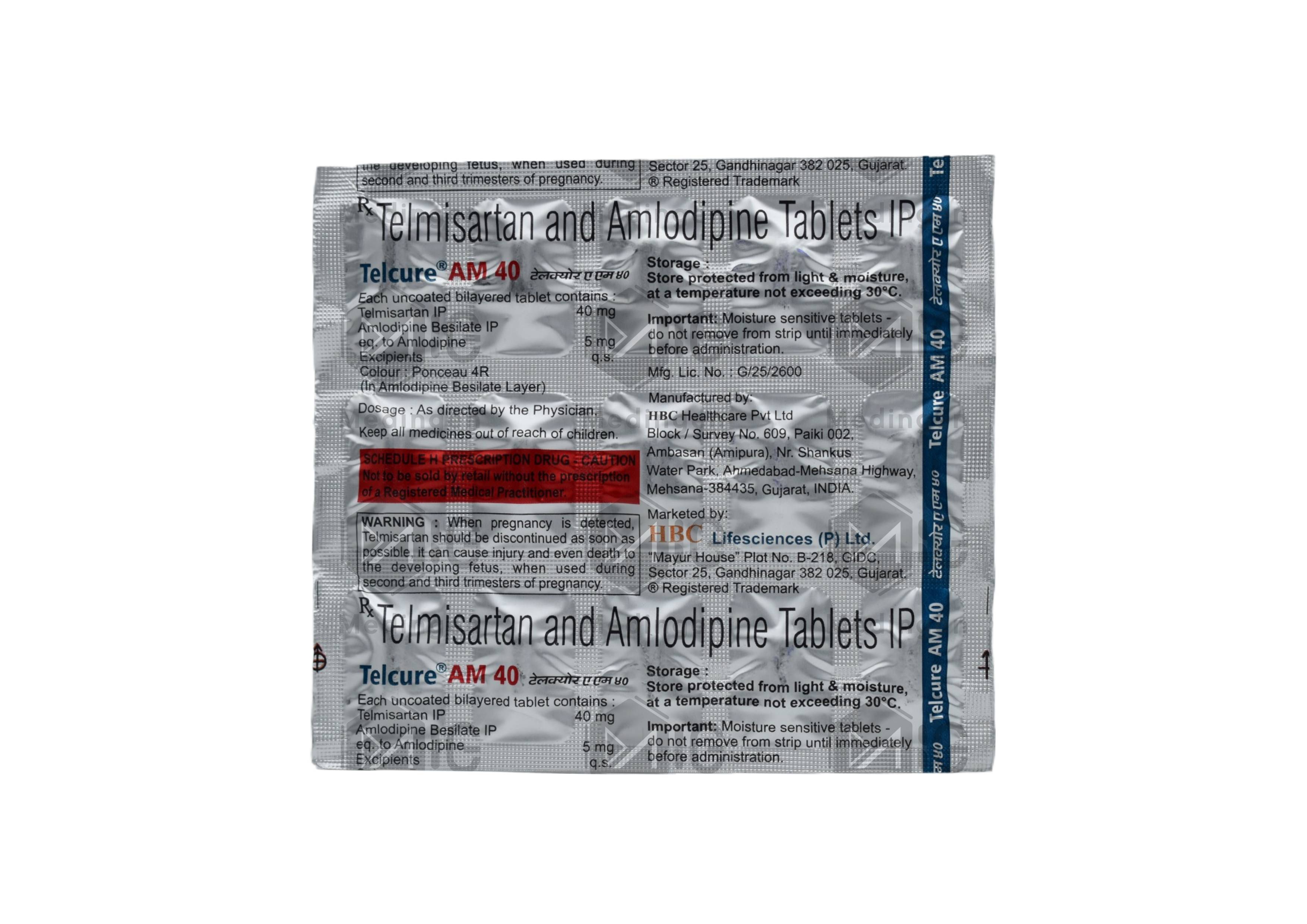 TELCURE AM 40MG